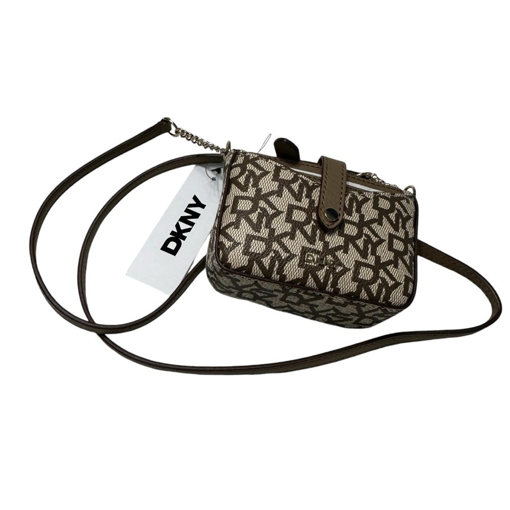 DNKY Thomasy Micro Mini Crossbody, Brown